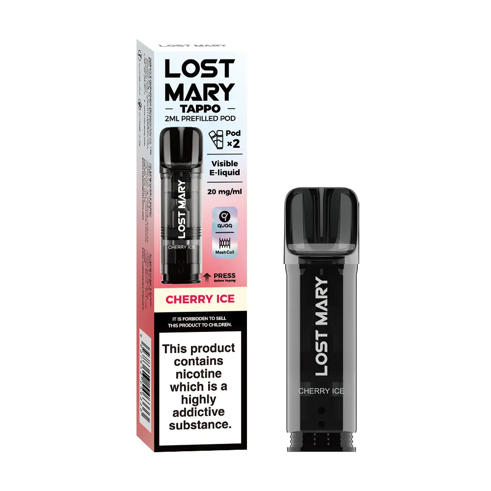 Cherry Ice Lost Mary Tappo Prefilled Pod